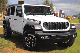 2025  Jeep Wrangler Unlimited Rubicon Hardtop (Bright White) New Car Thumbnail